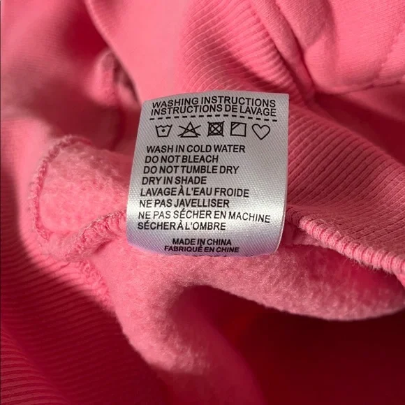 Pink Palm Puff Hoodie Sweatshirt Palm Tree Shell Logo hibiscus sonic Pink barbie - Picture 9 of 10